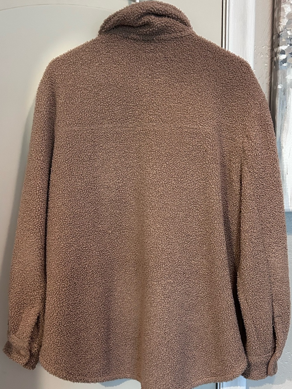 Abercrombie & Fitch Sherpa Trucker Jacket - Picture 13 of 14